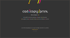Desktop Screenshot of cadcopyprint.com