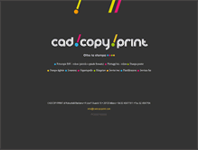 Tablet Screenshot of cadcopyprint.com